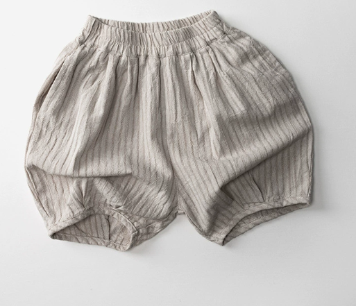 Wholesale Children's Cotton-linen Shorts New Summer Style Boys and Girls Baby Pants Lantern Korean style Japanese-style Five-point Pants