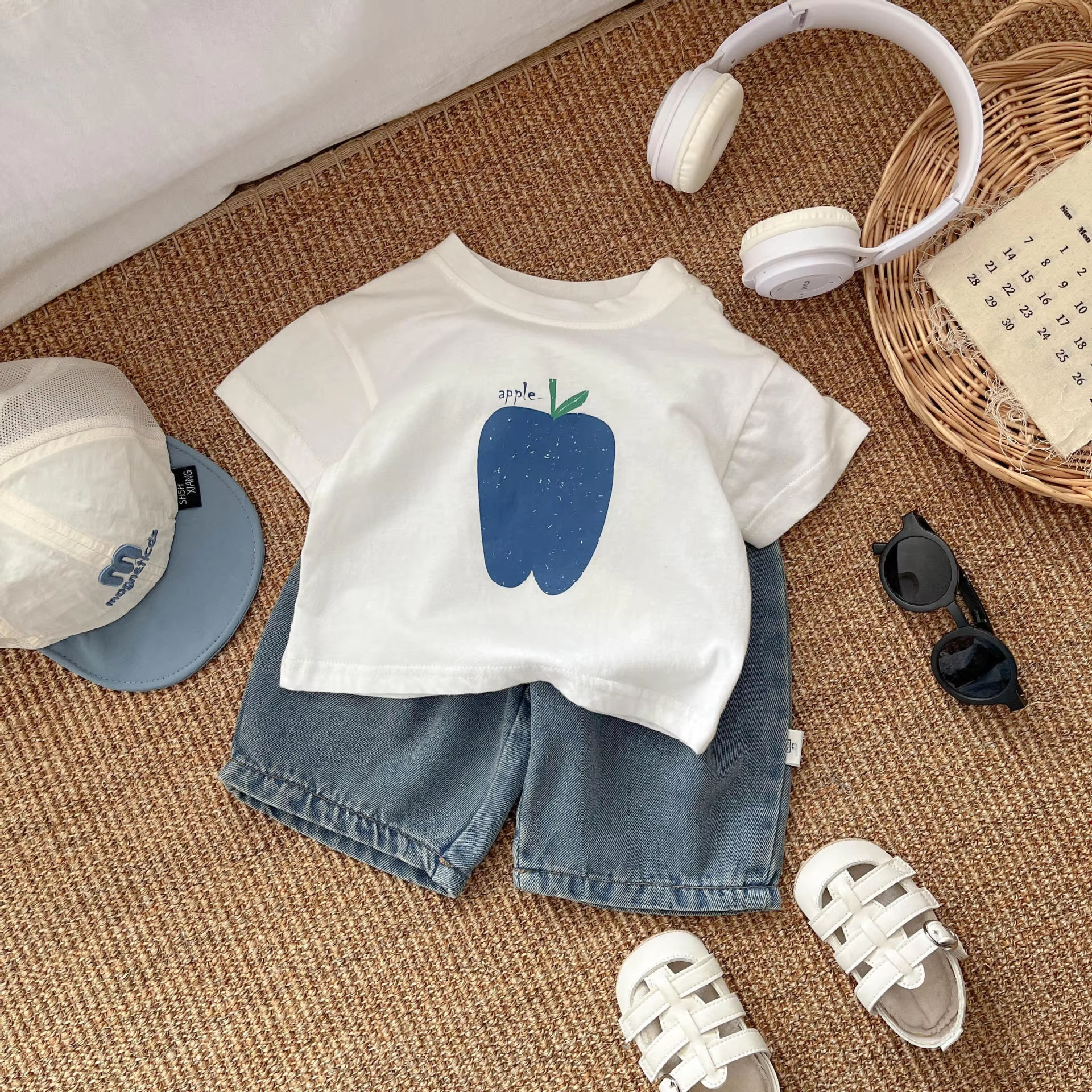 Wholesale 2025 Baby Jumpsuit Summer Baby Denim Bib Romper Newborn Top Suit Thin Summer