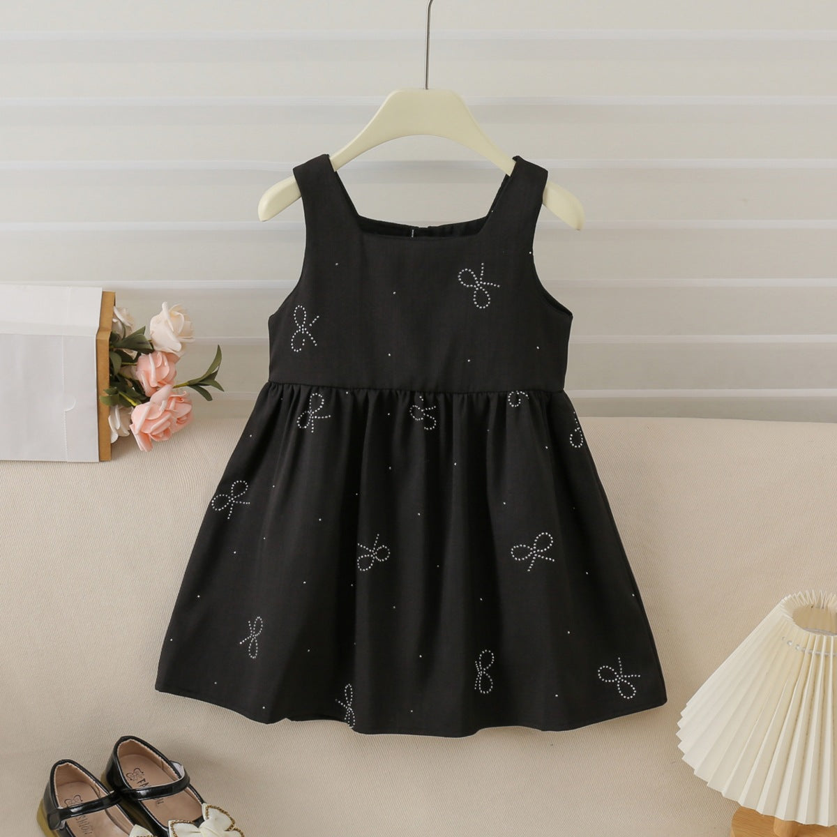 Wholesale 2026 Girls' Summer Baby Dresses Backless Sweet Princess Style Sleeveless Skirt Cute Stylish Korean-Style Dresses