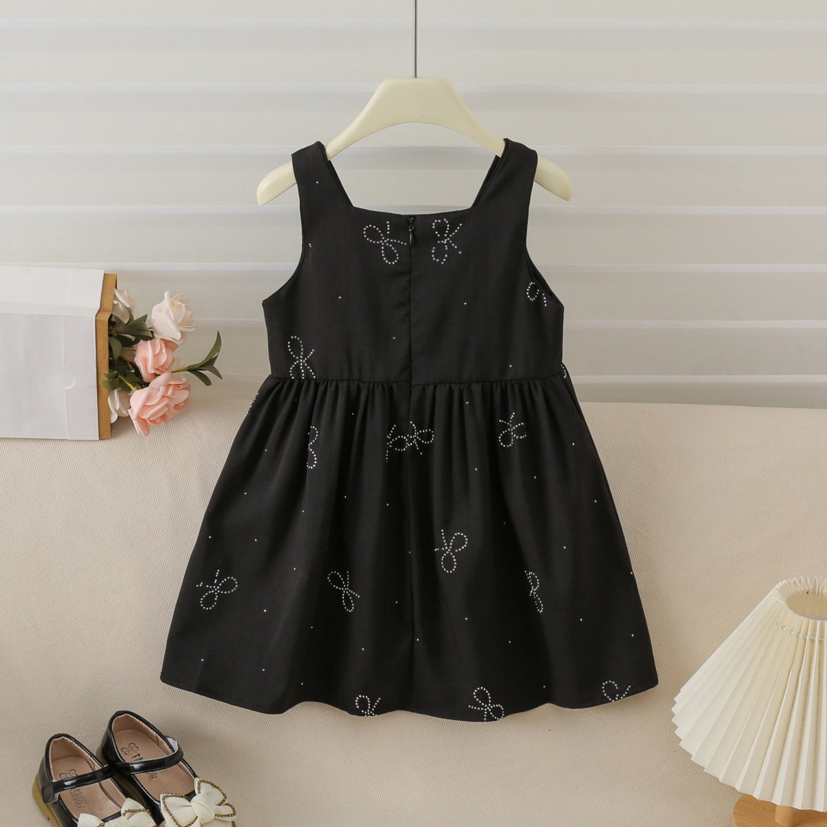 Wholesale 2026 Girls' Summer Baby Dresses Backless Sweet Princess Style Sleeveless Skirt Cute Stylish Korean-Style Dresses