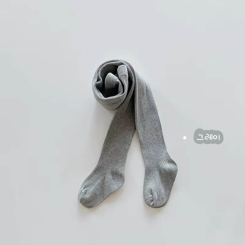 Wholesale Baby Girl Tights Cotton Knitted Leggings Kids Pants Solid Child Pantyhose Casual Stockings Girls Toddler Spring Clothes