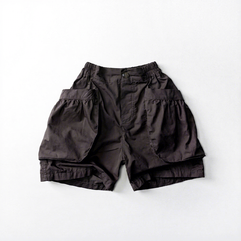 Wholesale Children's Clothes Boys and Girls Thin Pure Cotton Five-point Mid-length Pants Korean and Japanese Baby Shorts