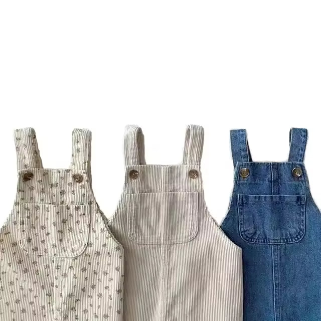 Infant Cotton Baby Long Pants Toddler Girl Overalls Baby Clothing Autumn Kids Baby Overalls