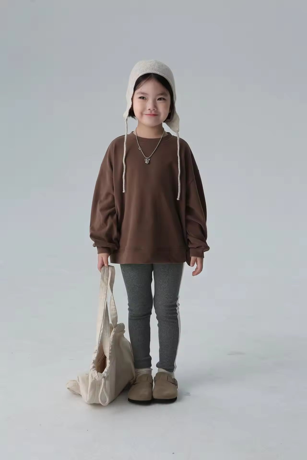 2025 Autumn Japanese Velvet Thin Hoodies for Boys Girls Children's Clothing with Print Pattern Loose Pullover Top for Spring
